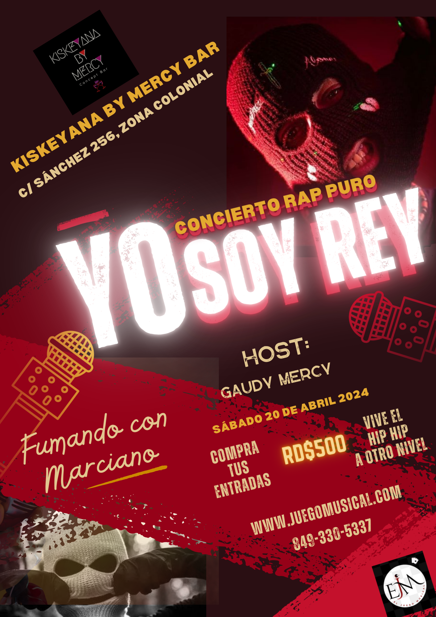 CONCIERTO RAP PURO - YO SOY REY